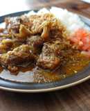 悪魔的に美味い！牛すじスパイスカレー