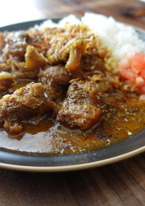 悪魔的に美味い！牛すじスパイスカレー-レシピのメイン写真