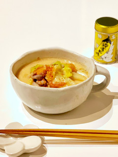 豚肉とトマトのほっこり豆乳お味噌汁-レシピのメイン写真