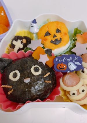 ハロウィン弁当2022-レシピのメイン写真