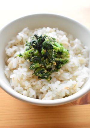 のらぼう菜のおかず味噌-レシピのメイン写真