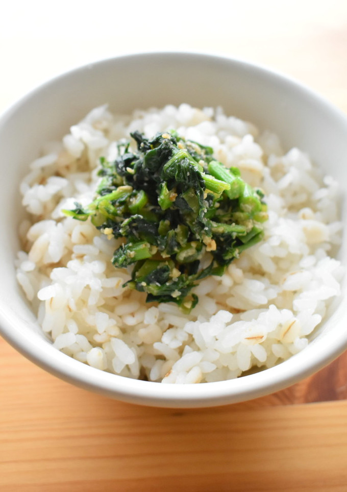 のらぼう菜のおかず味噌-レシピのメイン写真
