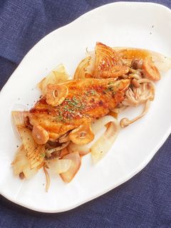 茶色いおかず☆鮭のにんにくバター醤油焼き-レシピのメイン写真