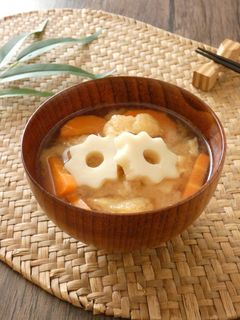 ちくわぶと油揚げのみそ汁-レシピのメイン写真