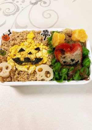 小５息子の塾弁2022.10.30-レシピのメイン写真