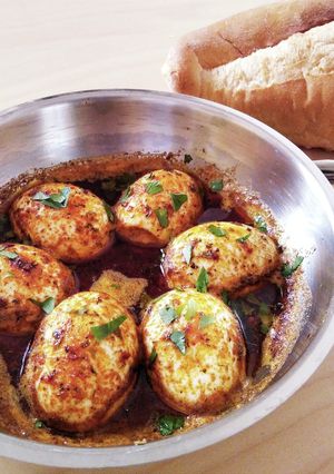 スパイスとバターの茹で卵❀トルコ料理-レシピのメイン写真