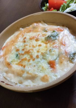 クリームシチューのポテトグラタン-レシピのメイン写真