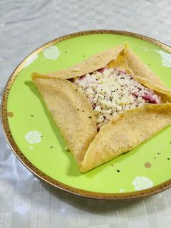 米粉と全粒粉のガレット-レシピのメイン写真