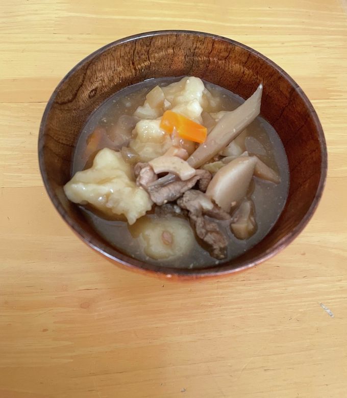 米粉ですいとん-レシピのメイン写真