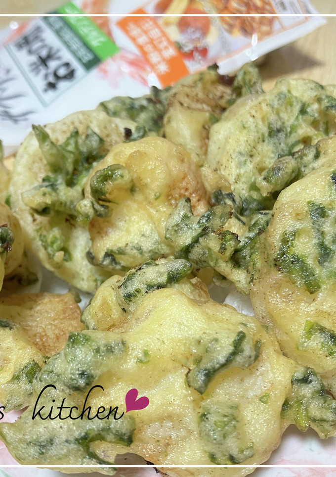 長芋のあおさ衣揚げ♬♪-レシピのメイン写真