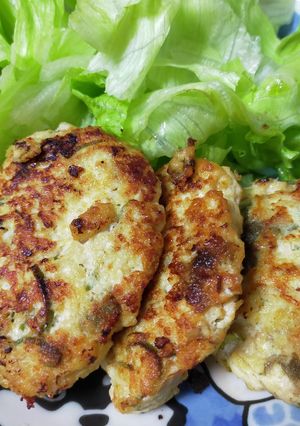 超簡単！とろろ昆布の豆腐ハンバーグ-レシピのメイン写真