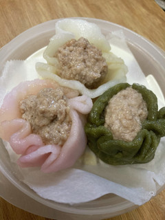 米粉の皮でもっちもち!小籠包風蒸団子-レシピのメイン写真