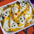 【ハロウィンに】おばけのかぼちゃドリア