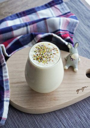 【おうちカフェ】さつまいもきな粉シェイク-レシピのメイン写真