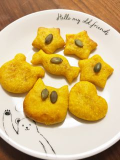 しっとりかぼちゃクッキー 甘さ控えめ-レシピのメイン写真