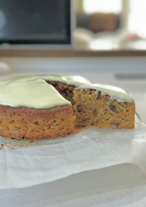 ナッツごろごろキャロットケーキ-レシピのメイン写真