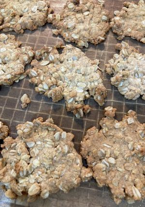 米粉ときな粉のオートミールクッキー-レシピのメイン写真