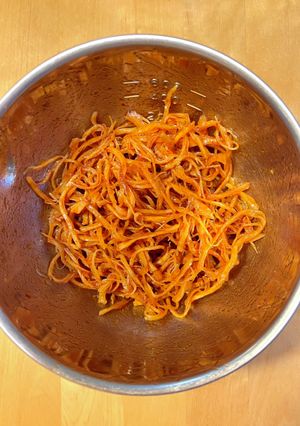 美味すぎる♪キムチの素でさきいかキムチ☆-レシピのメイン写真