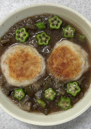 里芋団子のナスあんかけ-レシピのメイン写真