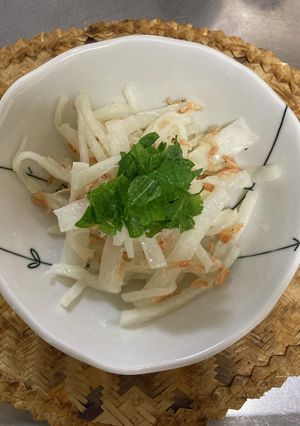 大根と干しエビマヨサラダ-レシピのメイン写真