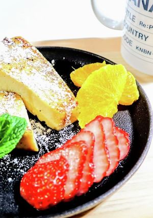 高野豆腐でフレンチトースト☆卵乳小麦なし-レシピのメイン写真