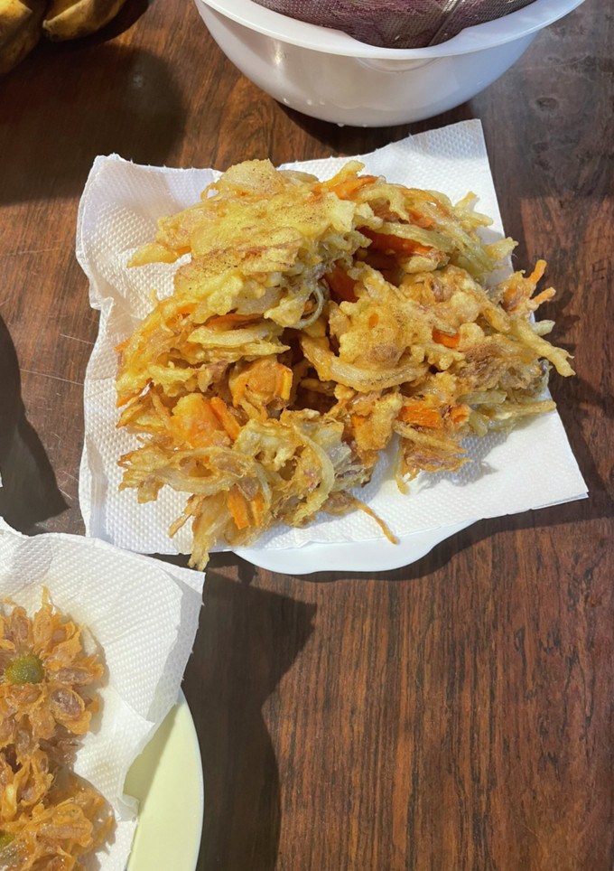 母レシピ♡野菜と食用菊のかき揚げ♡-レシピのメイン写真