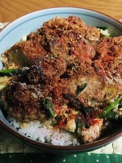 味噌汁で作る味噌かつ丼-レシピのメイン写真