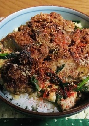 味噌汁で作る味噌かつ丼-レシピのメイン写真