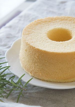 米粉で＊プレーンシフォンケーキ-レシピのメイン写真