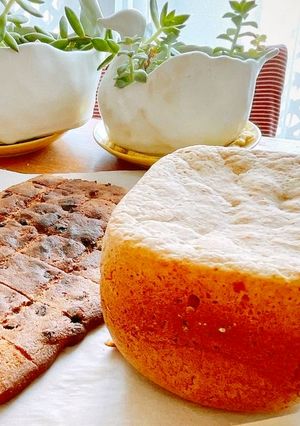 ホームベーカリーで米粉パン-レシピのメイン写真