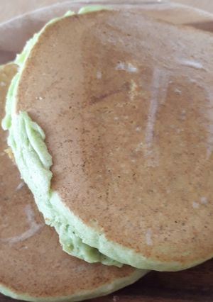 ★米粉で作る小松菜パンケーキ♪-レシピのメイン写真