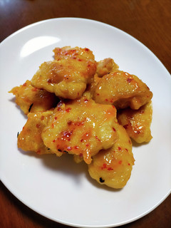 米粉で鶏むね肉のスイートチリソース炒め-レシピのメイン写真