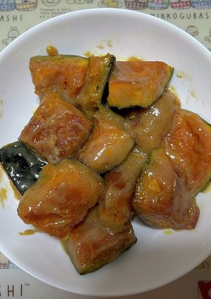 MrsWongちのかぼちゃのキャラメル煮-レシピのメイン写真