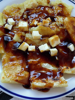 米粉とじゃがいもで、モチパリ焼き。-レシピのメイン写真