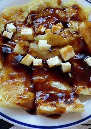 米粉とじゃがいもで、モチパリ焼き。-レシピのメイン写真