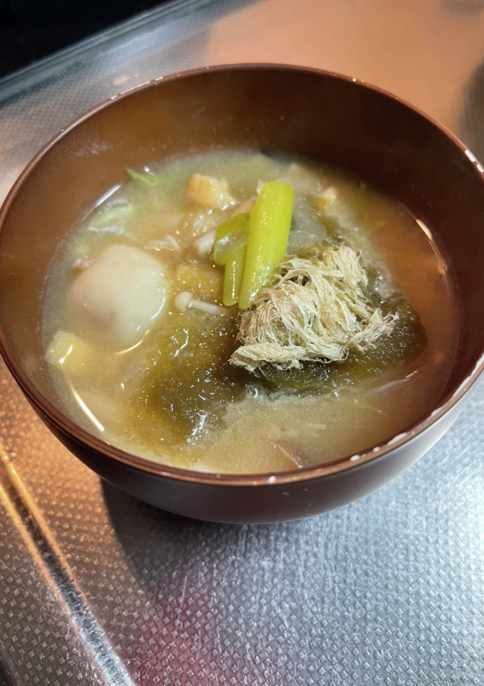 里芋ときのこの、とろろ昆布お味噌汁-レシピのメイン写真
