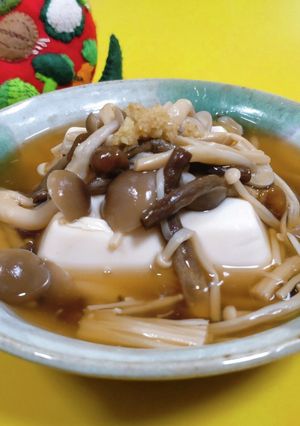 豆腐のきのこあんかけ-レシピのメイン写真