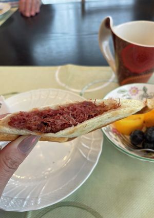 簡単#コンビーフのホットサンド-レシピのメイン写真