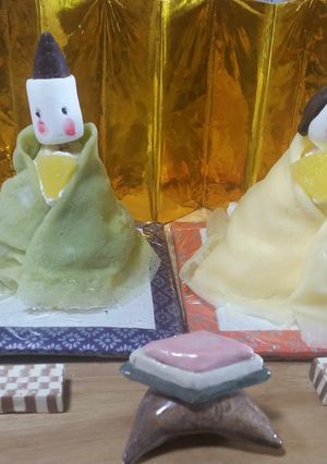 お雛様クレープ-レシピのメイン写真