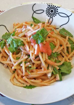たらことホワイトセロリのパスタ-レシピのメイン写真