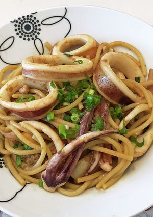 スルメイカのスパゲッティ-レシピのメイン写真