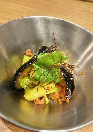 ナスとセロリのキムチ浅漬けサラダ-レシピのメイン写真
