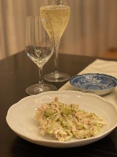 簡単#ささみとセロリの粒マスタードサラダ-レシピのメイン写真