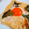 しらすとチーズde米粉のガレット☆