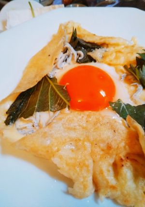 しらすとチーズde米粉のガレット☆-レシピのメイン写真