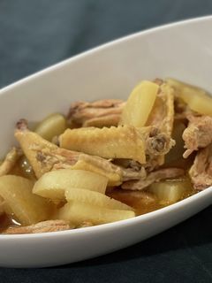 簡単♡大根と鶏手羽中の煮物-レシピのメイン写真