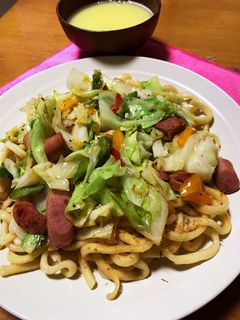 焼きうどん-レシピのメイン写真