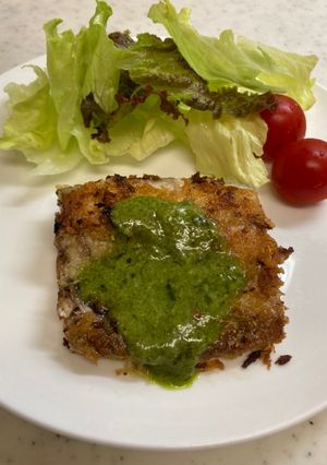 カリカリ塩さばの簡単イタリアン-レシピのメイン写真