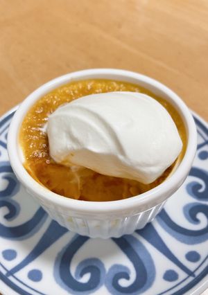 ぽってりかぼちゃプリン-レシピのメイン写真
