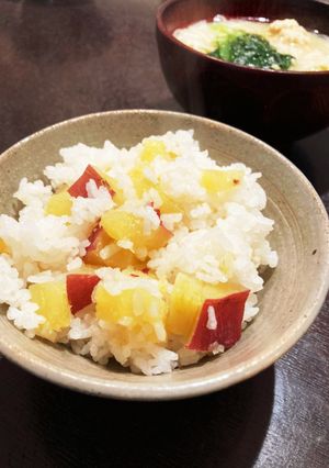 子供が大好きホクホクサさつまいもご飯-レシピのメイン写真